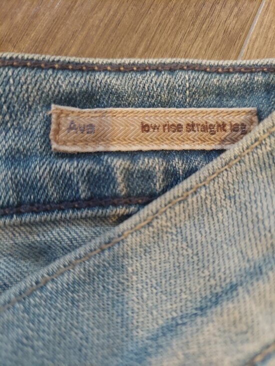 Citizens of Humanity Ava Low-Rise Straight Leg Jeans Size 28 - Picture 7 of 14